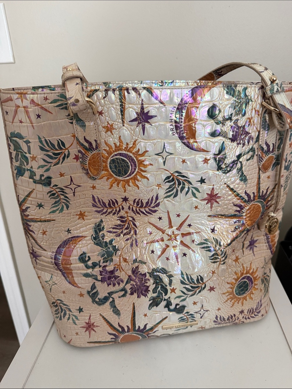 Brahmin Melbourne Collection Vitality Ezra Tote Bag Extra Large Bag